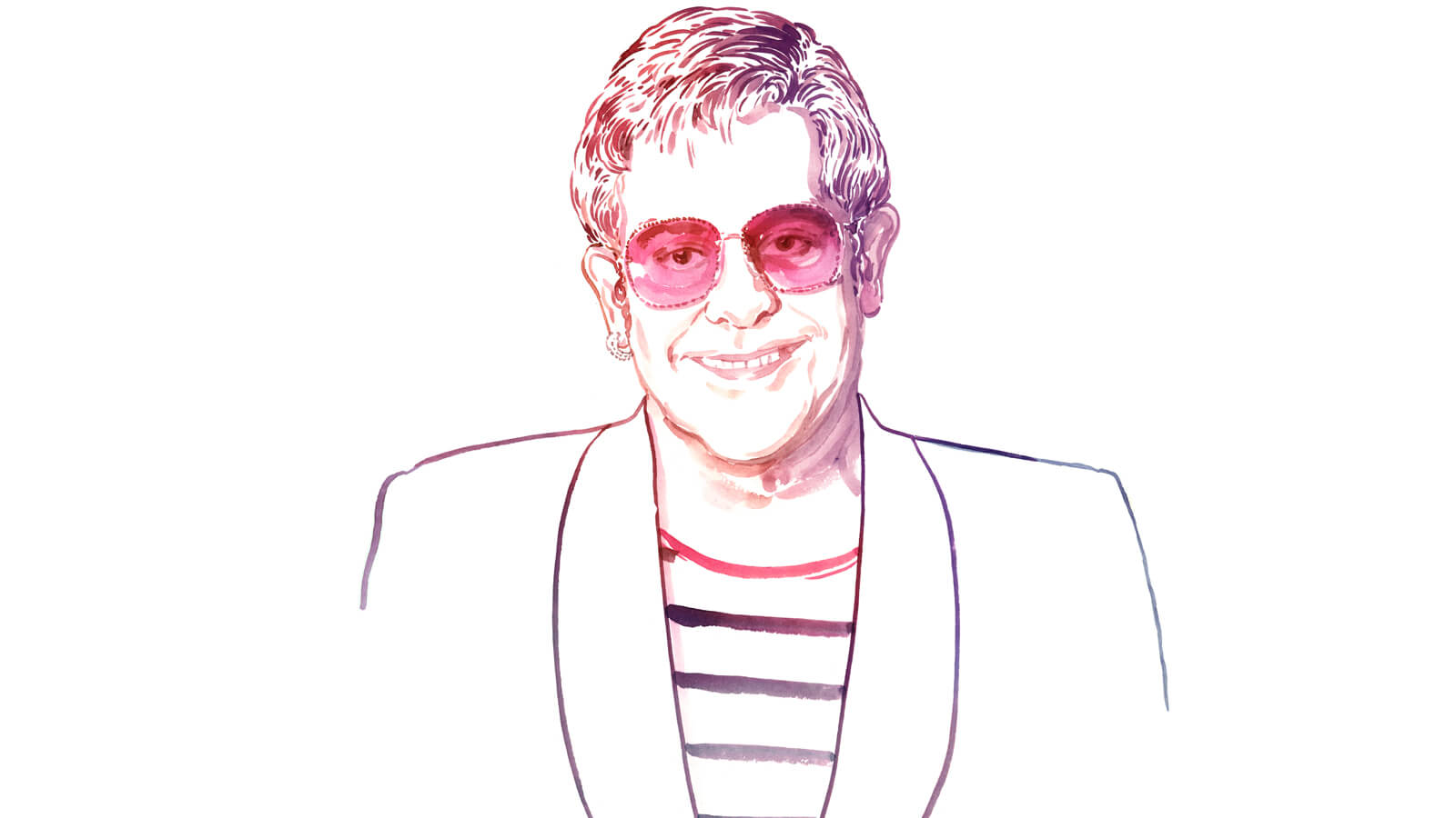 Illustration of Elton John