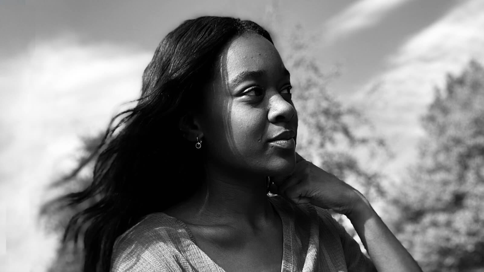 Portrait of The Black Curriculum founder Lavinya Stennett