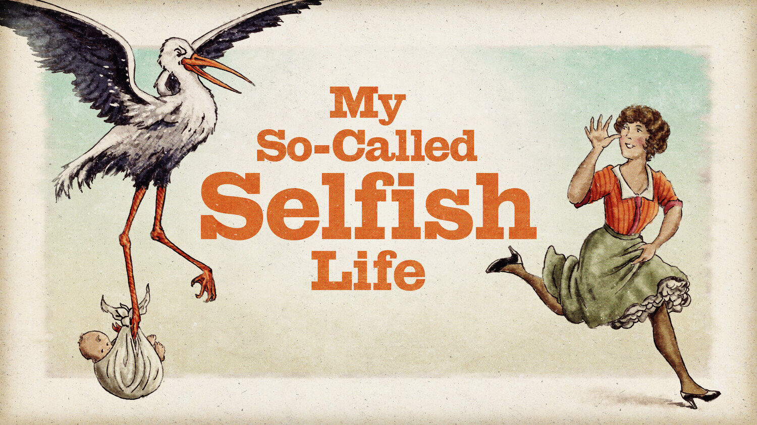 Artwork for the documentary film My So-Called Selfish Life