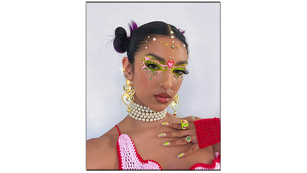 Portrait image of make up artist Rowi Singh