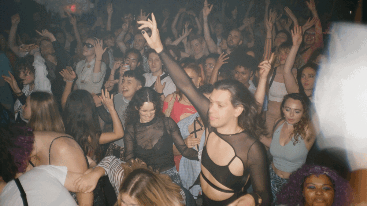 Images of nightclubs and parties around the world