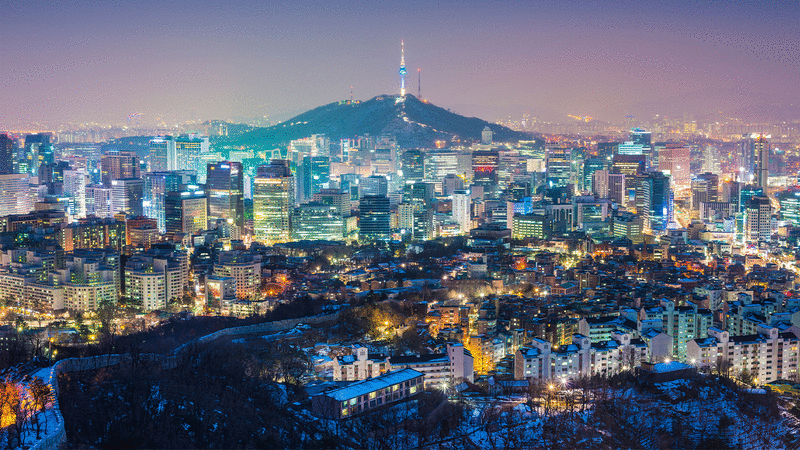 Image of Seoul city and photographs from Make Break Remix: The Rise Of K-Style by Fiona Bae