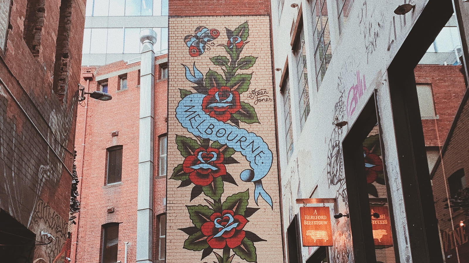 Image of graffiti in Melbourne, Australia