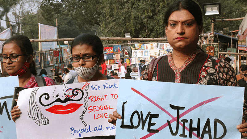 Love Jihad Explainer: protests in India against the movement