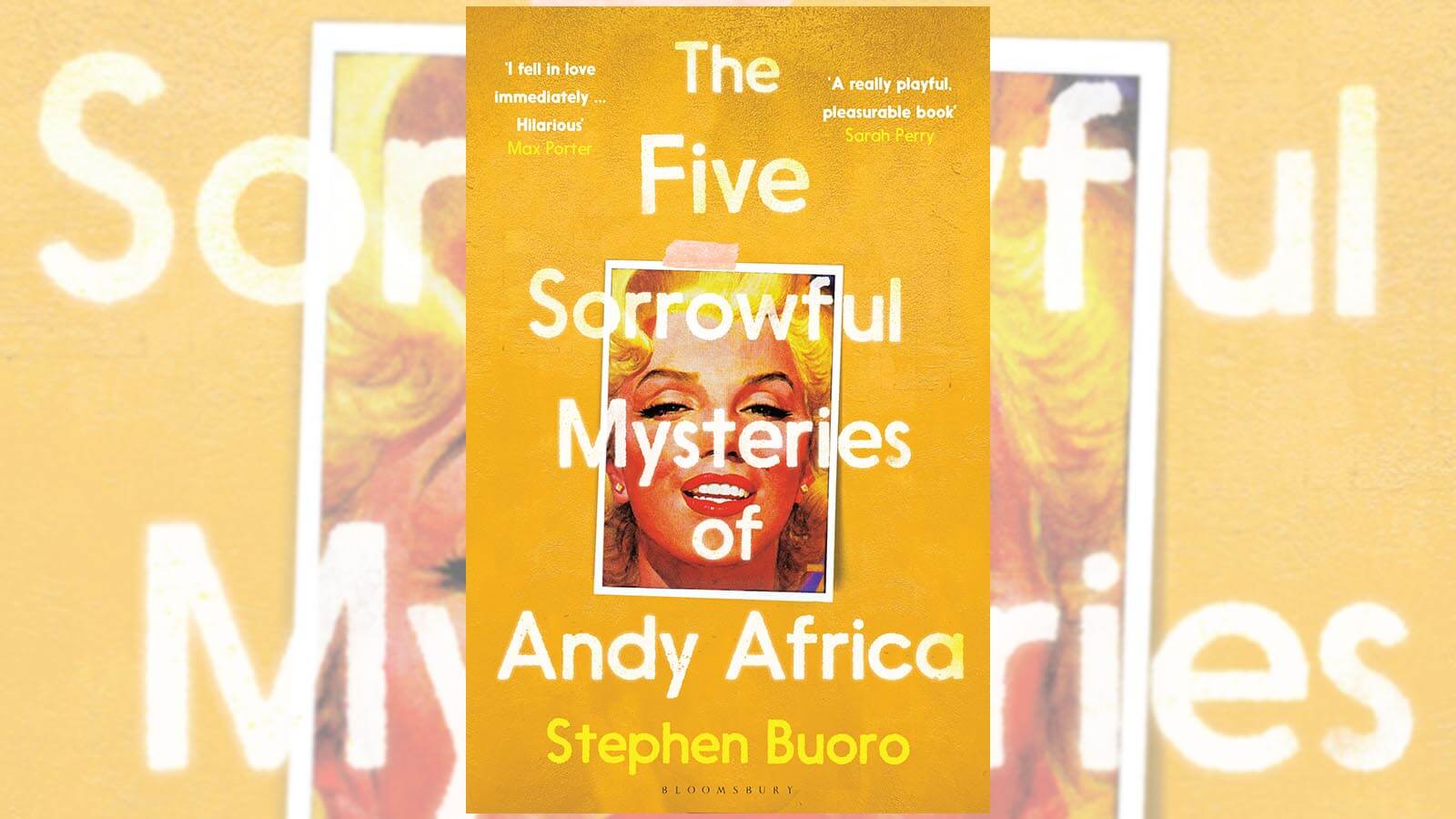 Image of book cover The Five Sorrowful Mysteries Of Andy Africa by Stephen Buoro