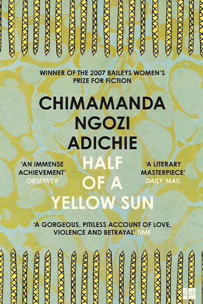 Service95 Recommends Half Of A Yellow Sun by Chimamanda Ngozi Adichie