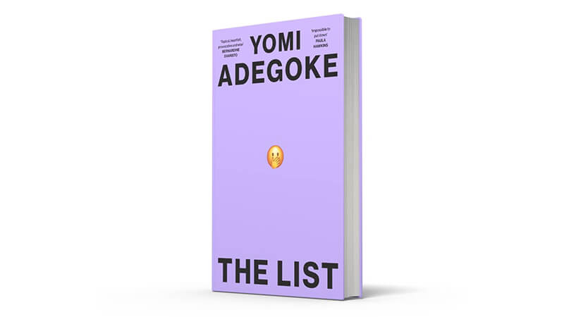 Yomi Adegoke The List book cover