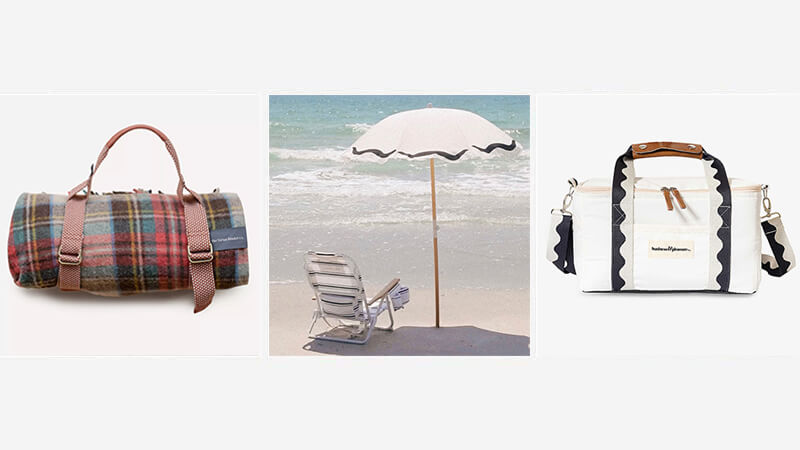 The Good Buys 076: The Tartan Blanket Co. Picnic Blanket, Sunny Life Beach Umbrella and Business and Pleasure Co. Cooler Bag