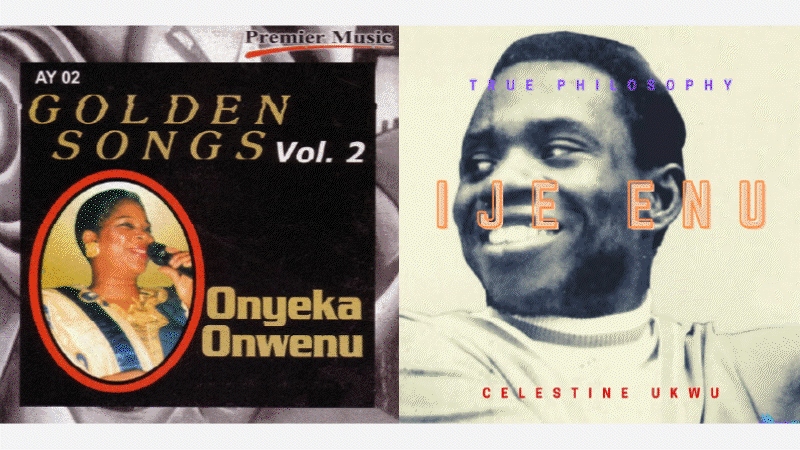 Single covers from Chimamanda Ngozi Adichie's playlist