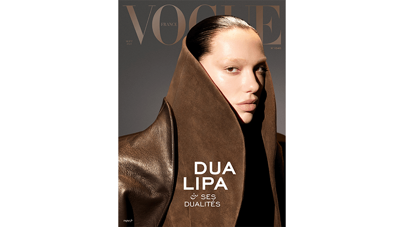 French Vogue September 2023 Dua Lipa photographed by Mert Alaş and Marcus Piggott