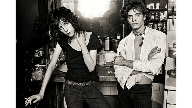 Patti Smith and Robert Mapplethorpe by Norman Seef