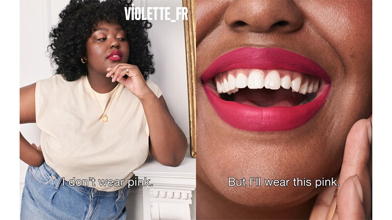 Violette_FR campaign imagery