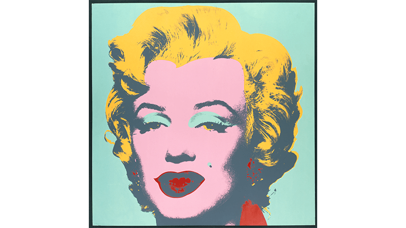 Screenprint of Marilyn Munroe by Andy Warhol