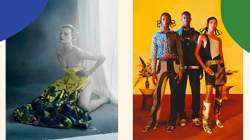 Campaign imagery by Erdem and Ahluwalia