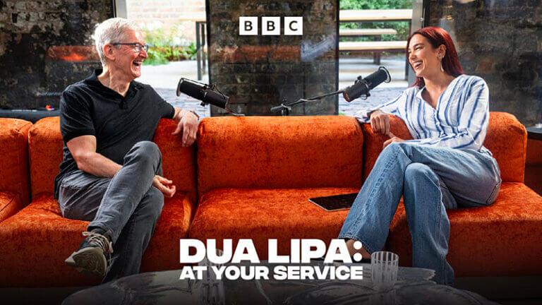 Dua Lipa meets Apple CEO Tim Cook