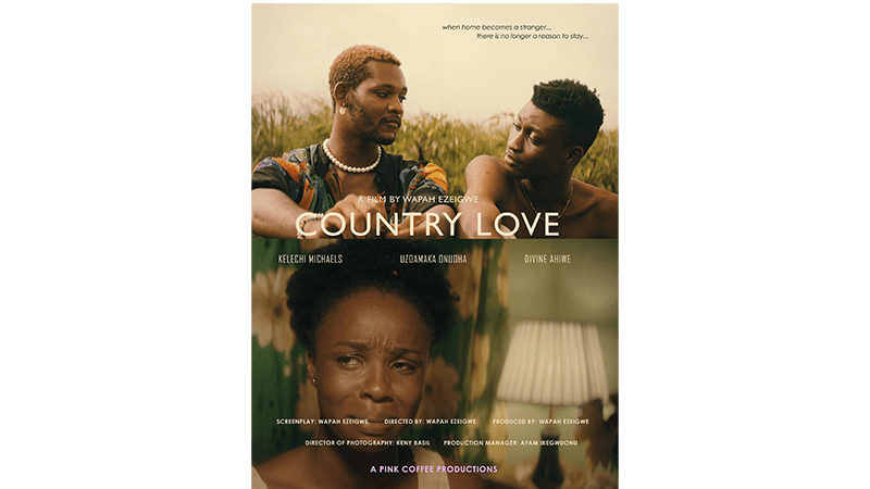 Film poster for Country Love, Queer Nollywood cinema