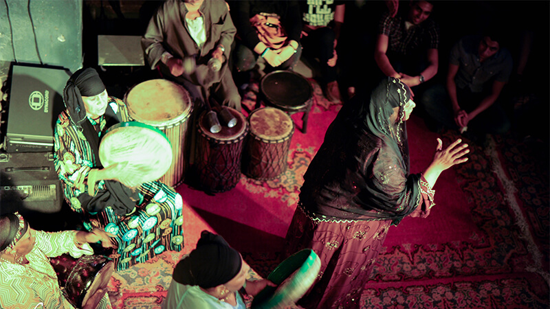 Performance at the Makan Egyptian Center for Culture and Arts, Cairo