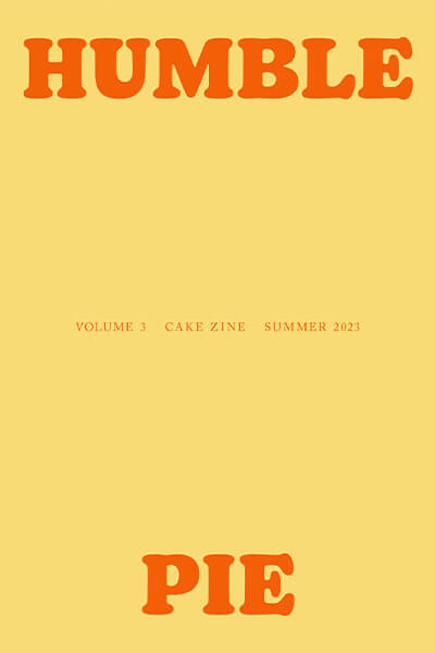 Service95 Recommends Cake Zine by Aliza Abarbanel, Tanya Bush and Noah Emrich